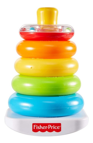 Fisher-price Anillos Del Arcoíris Rock-a-stack Juguete Bebes