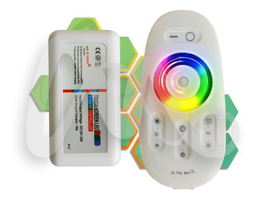 Imagen 1 de 9 de Controladora Para Luces De Pileta Rgb Color Touch 
