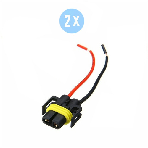 2 X Enchufe Conector Terminal De Ampolleta H11 H8 H9 Hembra