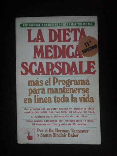 21245 Libro La Dieta Medica Scarsdale - Dr. Herman 