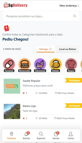 Ifood, Uber Eats, Rappi Clone App Script Versao 5.2
