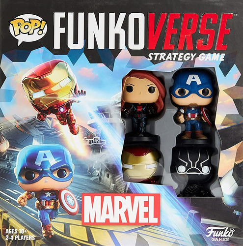 Juego Funkoverse Marvel Avengers Vengadores Set Funko