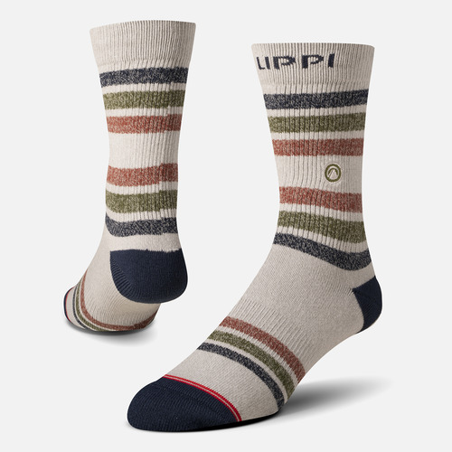 Calcetin Hombre Lippi Travel & Walk Classic Socks Gris Melan