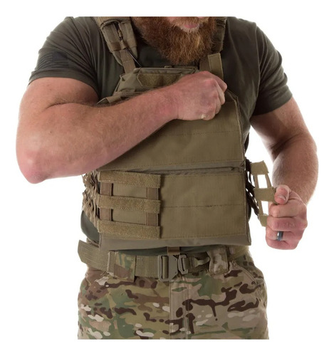 Porta Placa 5.11 Modelo Tactec Multicam