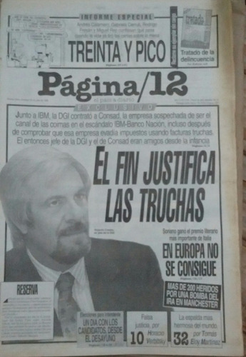 Diario Página 12 16/6/1996 Ella Fitzgerald Mariana Enríquez