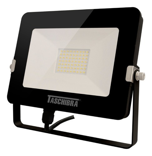 Refletor Holofote De Led Preto 30w Luz Verde Taschibra 110v