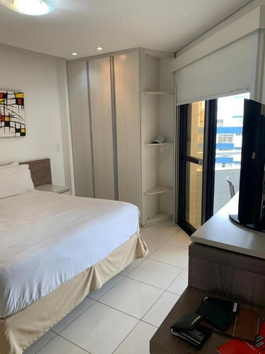 Flat Para Alugar, 43 M² Por R$ 4.000,00/mês - Boqueirão - Santos/sp - Fl0020