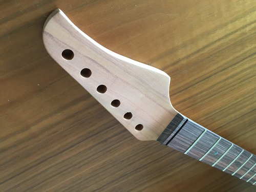 Imagem 1 de 7 de Braço Guitarra Modelo Suhr Em Peroba Rosa