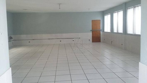Galpão Para Alugar, 460 M² Por R$ 6.000,00/mês - Vila Sacadura Cabral - Santo André/sp - Ga0489
