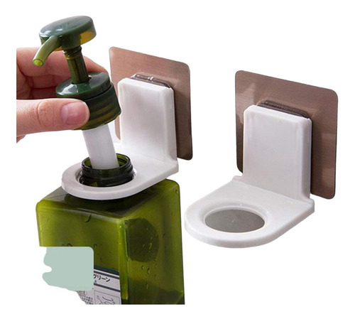 Imagen 8 de 10 de 10 Soporte Universal Botella Multiuso Adhesivo Shampoo Jabon