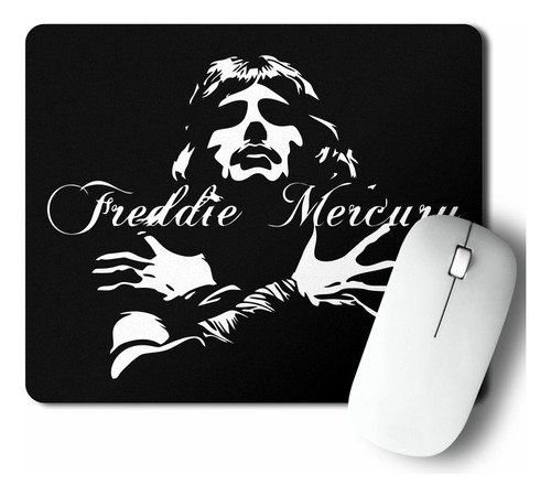 Mouse Pad Freddy Mercury Silueta (d1341 Boleto.store)