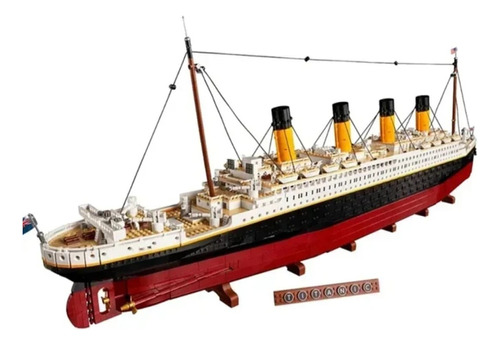 Blocos De Montar Titanic Com 9090 Peças E 135cm Modelo 10294