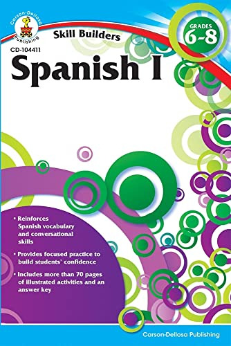 Book : Carson Dellosa Skill Builders Spanish I...