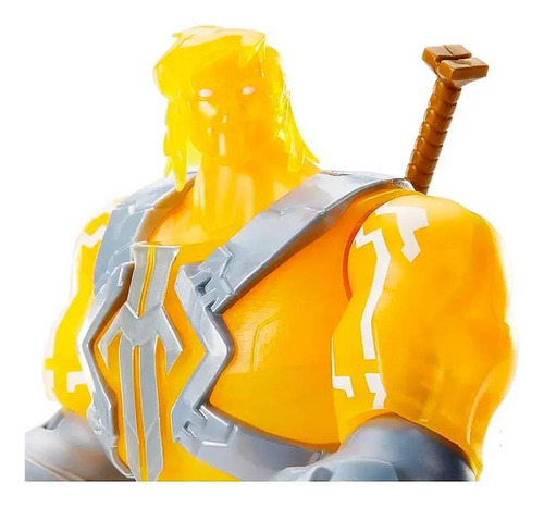 Boneco He-man Amarelo Masters Of The Universe - Mattel