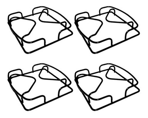 4 Trempe Grelhas Grades Para Fogão Electrolux 52spx