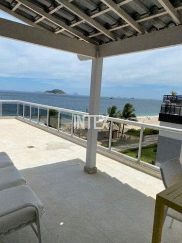 Imagem 7 de 30 de Cobertura Duplex, Espetacular Vista/mar Com 4 Quartos Para Venda Em Camboinhas-rj - Co00124 - 71063108