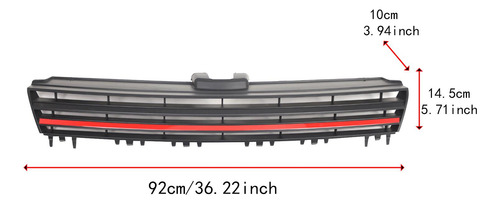 5g0853651 Accesorios De La Delantera Partes De Negro Rojo