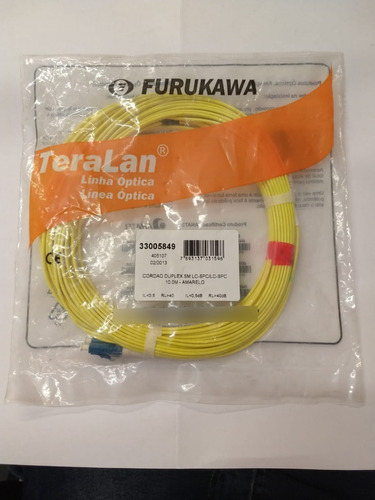 Furukawa Patchcord Fo Sm/dx/10m Lc/spc Lc/spc 9/125