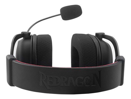 Auriculares gamer Redragon Redragon Zeus X Wireless H510-WL negro con luz rgb LED