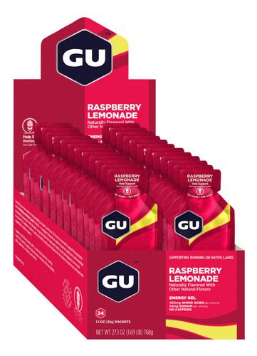 Gu Gel Raspberry Lemonade 24 Pz