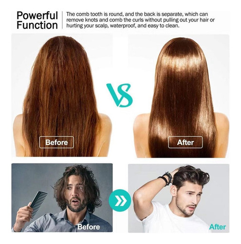 Peine De Masaje Para Pelo Liso Peine Pulpo Para Cabello