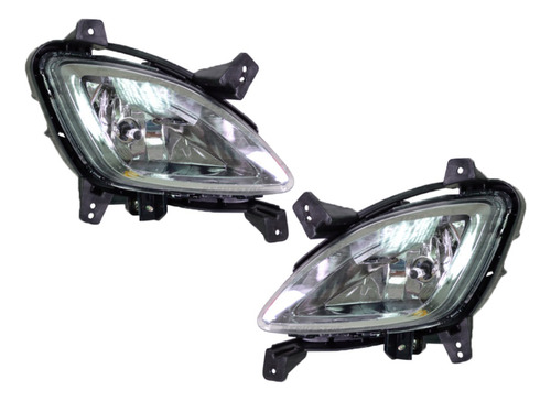 Par Neblinero Para Hyundai I10 2011 2013