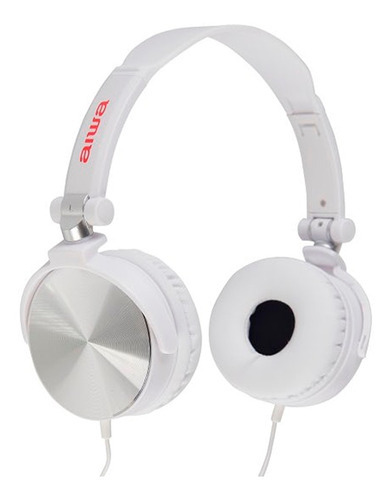 Audífonos Aiwa X107 Manos Libres Jack 3.5mm 1.2m Blanco