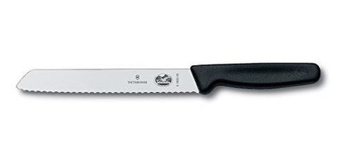 Victorinox Cubiertos 7 Pulgadas Borde Ondulado Cuchillo De P