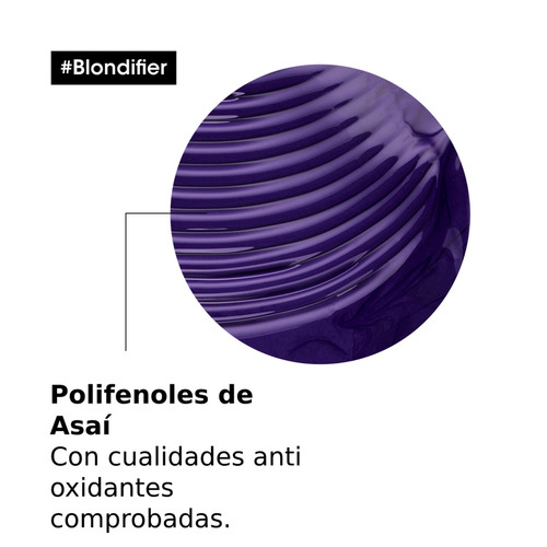 Imagen 4 de 5 de Shampoo Matizador Blondifiercool 500ml L'oréal Professionnel