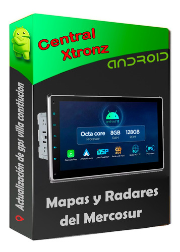 Actualización Gps Estereo Xtronz Android Igo Mapas Mercosur