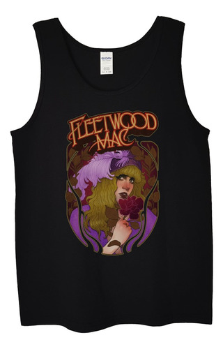 Polera Musculosa Fleetwood Mac Poster Woman Rock Abominatron