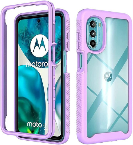 Funda Violeta Para Motorola Moto G52 4g / Moto G82 5g 