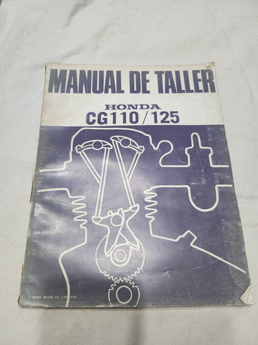 Manual Taller Honda Cg110/125 Edición 1976