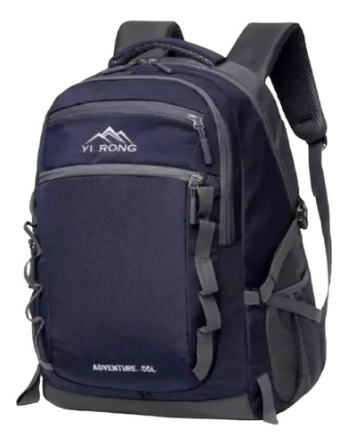 Mochila Trekking Camping 55 Litros Impermeable Notebook