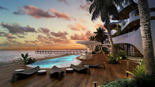 Condo Con Alberca Frente Al Mar, Pool Bar, Tecnología Ecológ