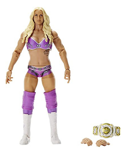 Boneco De Ação Da Coleção Wwe Charlotte Flair Elite