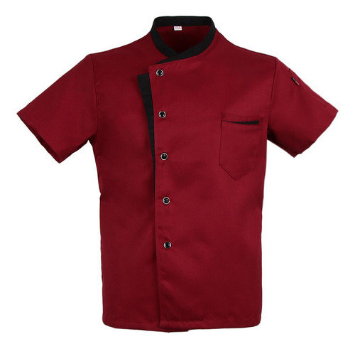 2 Chaqueta De Manga Corta Rojo M