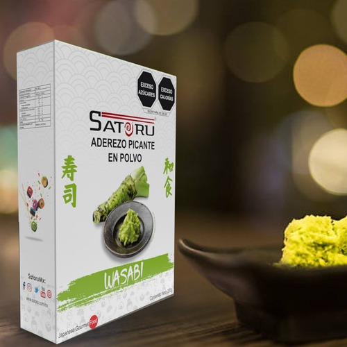 Imagen 7 de 9 de Wasabi, Condimento Picante Japonés 200g