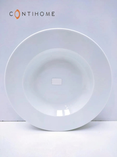 Imagen 2 de 7 de Plato Hondo Porcelana Delta 27 Ctms Contihome