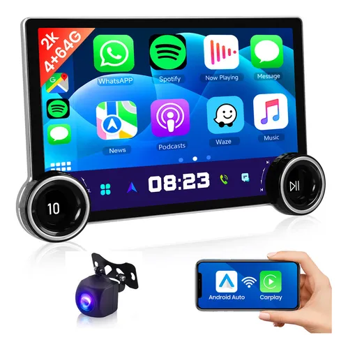 Reproductor De Coche Con Pantalla Táctil Android 2k De 11,8