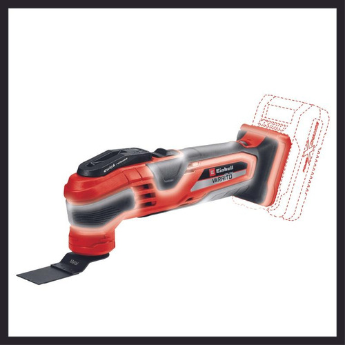 Sierra Einhell Varrito Multifunción Inalámbrica + Accesorios Color Rojo Frecuencia