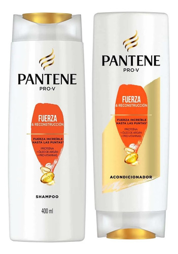 Pantene Fuerza Reconstructiva 400ml Shampoo + Acondicionador