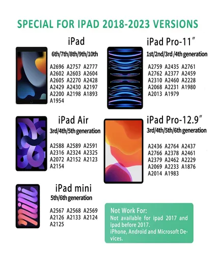 Pen De Lápiz Óptico Para iPad Air M2, Pluma Uogic Con De De