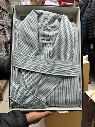 Imagen 7 de 7 de Bata Hombre Camisera Talle Especial Excelente Calidad