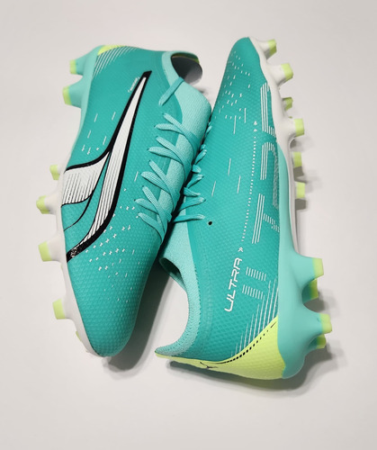 Zapatos De Fútbol Para Hombre Puma Ultra Match Verdes 