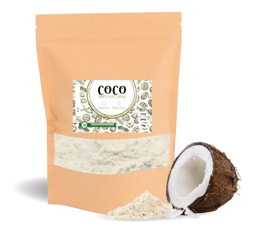 Harina De Coco 100% Natural 1kg