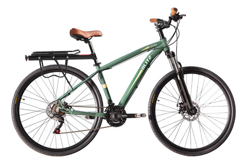 Bicicleta Gavea Aro 29 Full Shimano 21 + Acessórios Cor Verde Tamanho Do Quadro 19