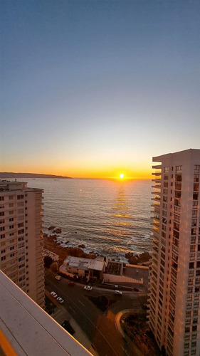 Vista Al Mar Reñaca 2dorm/2baños/1est/1bod /dunas De Concón