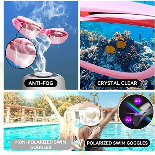 N Gafas De Natación Goggles Sin Fugas Protección Uv, Kit
