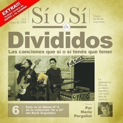 Divididos Si O Si Diario Del Rock Argentino Cd Son